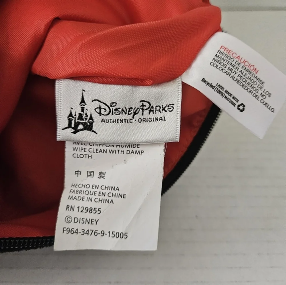 Disney Pirates of the Caribbean black velvet wristlet makeup bag‎ - Picture 2 of 4